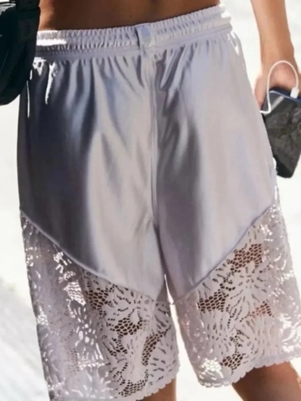 NWT Free People Movement Roster Shorts Rose size- LARGE - Picture 3 of 6